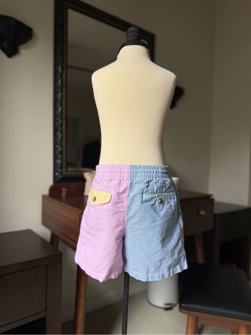 Polo Prepster Color-Blocked Oxford Short - Picture 7 of 12
